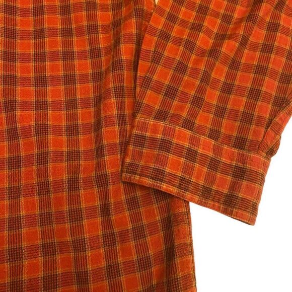 Columbia Sportswear Dark Red and Navy Plaid Button Down Shirt Sz 2XB - Picture 7 of 12
